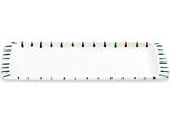 Gmundner Keramik Traunsee, Piastra Stollen 42 X 16 Cm