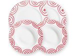 Ceramica Gmundner Rosso Fiammato, Cena Per 2 Persone Gourmet