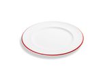 Ceramica Gmundner Bordo Rosso Rubino, Piatto Da Pranzo Gourmet (Ø 29 Cm)
