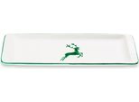 Ceramica Gmundner Cervo Verde, Piatto Stollen 42 X 16 Cm