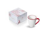 Gmundner Keramik Bordo Rosso Rubino, Tazza Da Colazione Max (0,3 L)