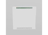 Mdt Knx 55X55 Mm Raumtemperaturregler Mit Einstellrad Reinweiß GläNzend