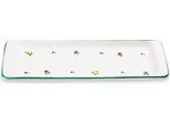 Ceramica Gmundner Fiori Sparsi, Piatto Stollen 42 X 16 Cm