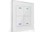 Mdt Knx Glastaster Ii Light 4Fach Weiß Up