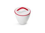 Ceramica Gmundner Bordo Rosso Rubino, Zuccheriera Gourmet (Ø 9 Cm)