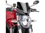 Cupolino Puig Naked Sport Nero 270X280Mm Per Ducati