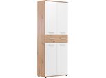 Scarpiera Jacky 42 Rovere/Bianco
