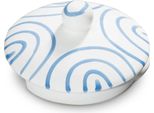 Ceramica Gmundner Blu Fiammato, Parte Superiore Della Teiera