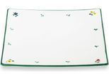 Ceramica Gmundner Fiori Sparsi, Piatto Da Pranzo Trend (26X26 Cm)
