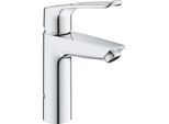 Grohe Eurosmart Mitigeur Monocommandé Pour Lavabo, M-Size, Saillie 122Mm, Sans Vidage, Manette Ouverte, Anti-BrûLure Thermique, 23987003, 23987003