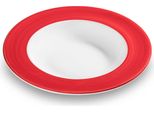 Gmundner Keramik Variation Ruby Red, Piatto Fondo Gourmet (Ø 24 Cm)