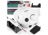 Maltec Tagliaunghie Professionale 30W Lima Elettrica 30000 Al Minuto Pedale 6 Bit Pedicure Manicure Gel Unghie Artificiali