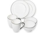 Ceramica Gmundner Bordo Grigio, Colazione In Cottage Per 2 Gourmet