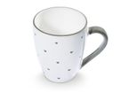 Gmundner Ceramics Heart Grey, Tazza Da Colazione Max 0,3 Litri