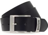 Mustang Pelle Cintura Classic Leather Belt W115 Black Nero