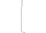 Set Di Gomiti Da Incasso Geberit Offset Posteriore D32 Mm, Bianco