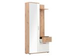 Armadio Anticamera Jacky 40 Rovere/Bianco