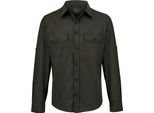 Craghoppers - Camicia "Expert Kiwi"" Da Uomo CG1724 (L) (Verde Cedro Scuro)"