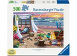 Ravensburger Cabana Beach Puzzle Xxl 500 Pezzi