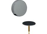 Set Di Scarico Per Vasca Prefabbricata Geberit, Diviso D52Mm, Con Attuatore Rotante, Cromo