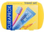 Curaprox Set Da Viaggio Giallo - Spazzolino E Dentifricio