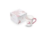 Gmundner Keramik Cervo Rosa, Tazza Da Colazione Max (0,3 L) In Scatola
