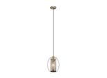 Lampada A Sospensione Singola In Peltro Antico Asher Ii 1Xe27 60W Kichler