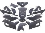 Kit Carenatura Edge 14 Pezzi Nero Opaco Per Peugeot Speedfight 4