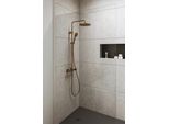 Duravit Shower Systems SystèMe De Douche 1000, Minusflow, 2 Consommateurs, TH4282008004, TH4282008004