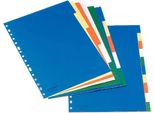 Esselte Confezione Da 5 Indici Multiforo A4 Multicolore Multicolore Taglia Unica