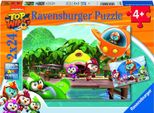 Puzzle Ravensburger Top Wing - 2 Puzzle Per Bambini - 24 Pezzi - Cartone Animato
