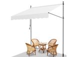 Jiubiaz Tenda Da Sole A Morsetto Tenda Da Sole Per Balcone Tenda Da Sole Per Giardino Tenda Da Sole A Braccio Pieghevole Resistente Ai Raggi Uv Tenda Da Sole Crema 3M