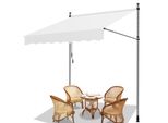 Jiubiaz Tenda Da Sole A Morsetto Tenda Da Sole Per Balcone Tenda Da Sole Per Giardino Tenda Da Sole A Braccio Pieghevole Resistente Ai Raggi Uv Tenda Da Sole Crema 4M