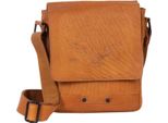 Mustang Pelle Borsa A Tracolla Valencia Assis Shoulderbag Cognac Marrone Chiaro