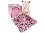Set Regalo Doudou - Cervo E Coperta Di Peluche