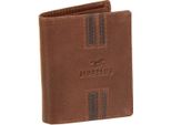 Mustang Pelle Portafoglio Asti Buenos Aires Wallet Brown Marrone