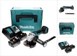 Smerigliatrice Angolare A Batteria Makita Dga 506 Rgj 18 V 125 Mm Brushless + 2X Batteria Ricaricabile 6,0 Ah + Caricabatterie + Makpac