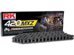 Catena Rk "420MXZ"" 1/2 X 1/4, Catena Mx-Racing, Resistenza Alla Trazione 78 Maglie"