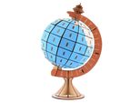 Globo Puzzle 3D In Legno Woodcraft