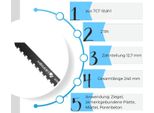 HöGert Technik - Lama Per Sega Circolare - Lama Per Calcestruzzo Cellulare E Mattoni 240 Mm-455M - Per Il Taglio Di Mattoni, Calcestruzzo Cellulare, Suporex, Lastre Di Calcestruzzo
