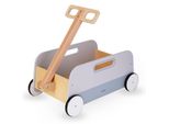 Carrello Portagiochi In Legno - Rimorchio Trainante