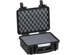 Explorer Cases 2712HL.B Valigia Da Trasporto Con Schiuma Nera 276X200X120 Mm