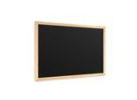 Lavagna Nera Da Gesso 60X40 Cm Con Cornice In Legno Eco