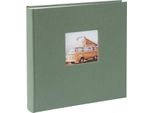 Goldbuch Album Fotografico Jumbo Bella Vista Carciofo 30X31 Cm Lino 100 Pagine
