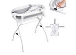 Moovkee. Vaschetta Per Il Bagnetto Con Telaio 80 Cm - Vaschetta Per Il Bagnetto Composta Da Termometro E Cuscino - Vaschetta Per Il Bagnetto Con Supporto Per Il Vostro Bambino - Neonato