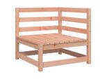 Divano Da Giardino Angolare 70X70X67 Cm In Legno Massiccio Di Abete Douglas