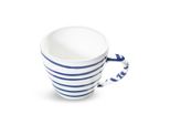 Gmundner Keramik Dunkelblaugeflammt, Kaffeetasse Gourmet (0,2L)