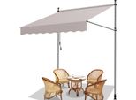 Yakimz Tenda Da Sole A Morsetto Tenda Da Sole Per Balcone Senza Foratura Tenda Da Sole Regolabile In Altezza Resistente Ai Raggi Uv E Idrorepellente 300Cm Beige