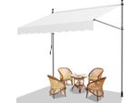 Yakimz Tenda Da Sole A Morsetto Tenda Da Sole Per Balcone Senza Foratura Tenda Da Sole Regolabile In Altezza Resistente Ai Raggi Uv E Idrorepellente 400 Cm Crema