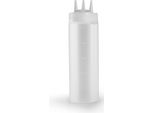 Flacone Per Sciroppo Da Banco Ibili-Flex, Plastica, 500 Ml, Bianco
